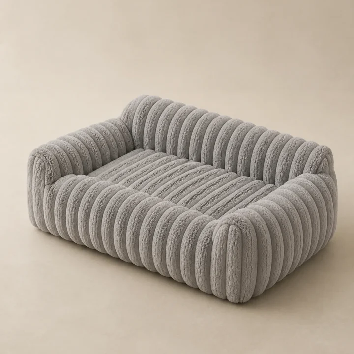 Sofa velours Céleste – vue produit