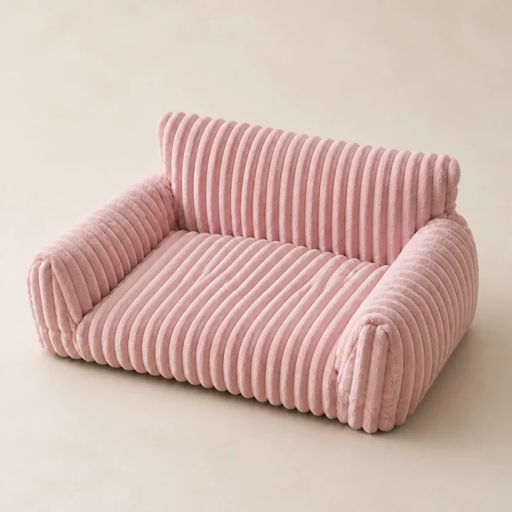 Sofa côtelé Calanque – vue produit