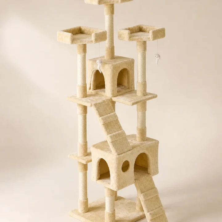 Arbre double maison Escalade – vue produit
