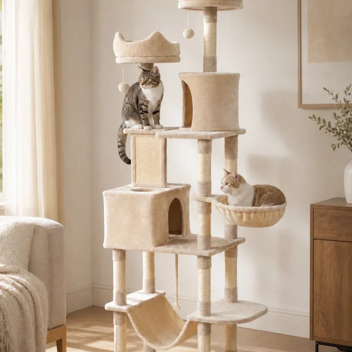 Arbre trio refuge Atlas en situation