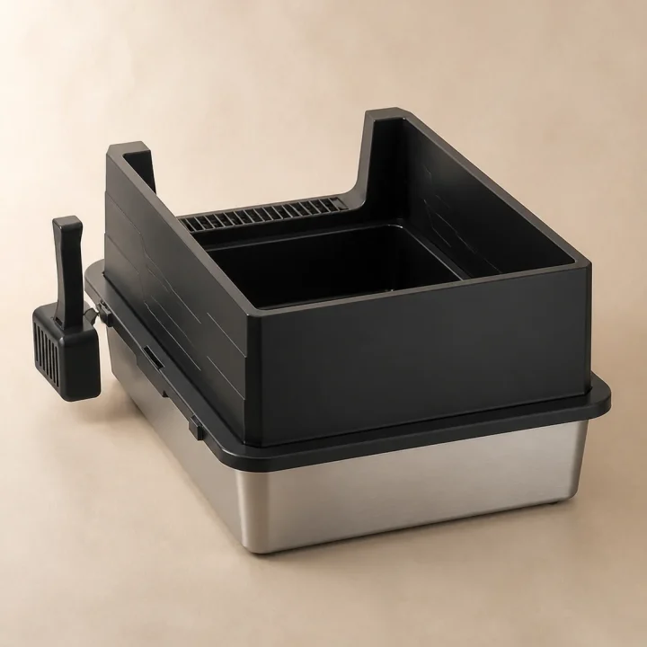 Bac inox XXL Forteresse – vue produit