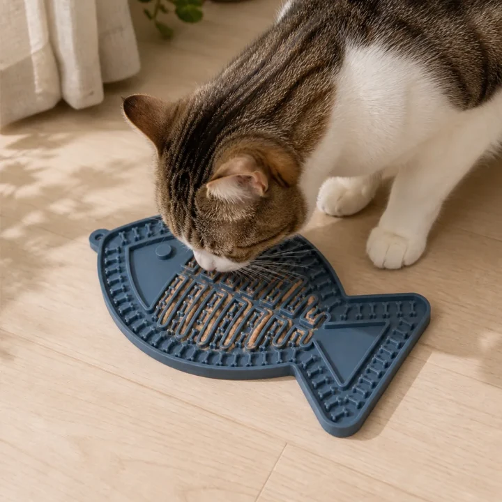 Tapis de léchage Parcours en situation