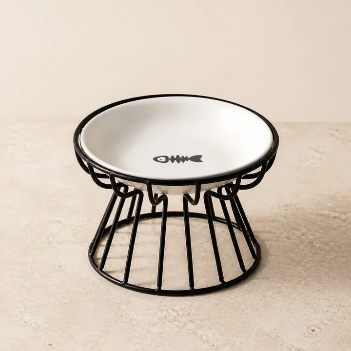 Assiette surélevée Trame – vue produit