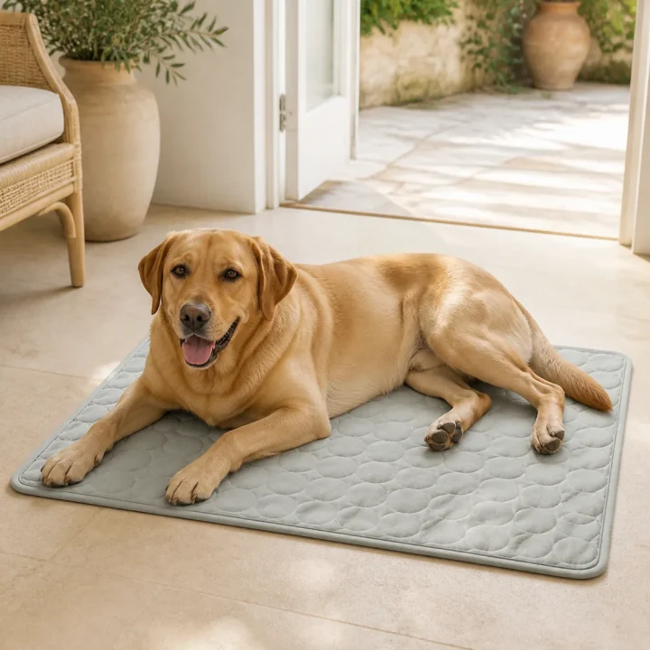 Tapis frais Azur en situation