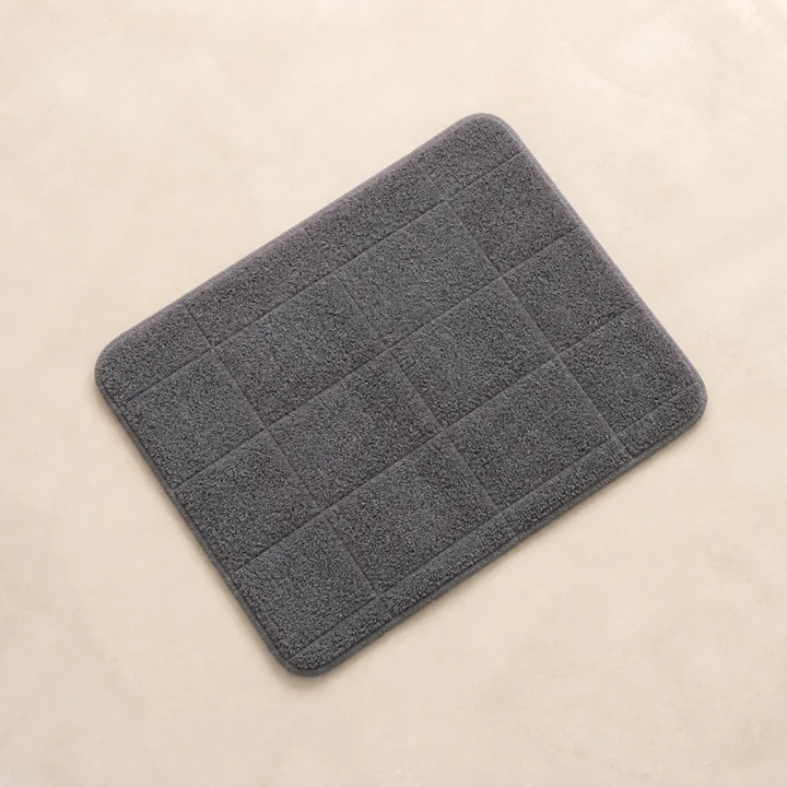 Plaid matelassé Ardoise – vue produit