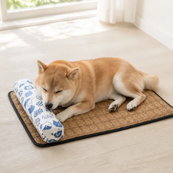 Tapis frais Bambou en situation