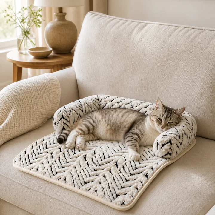 Tapis canapé Halte en situation