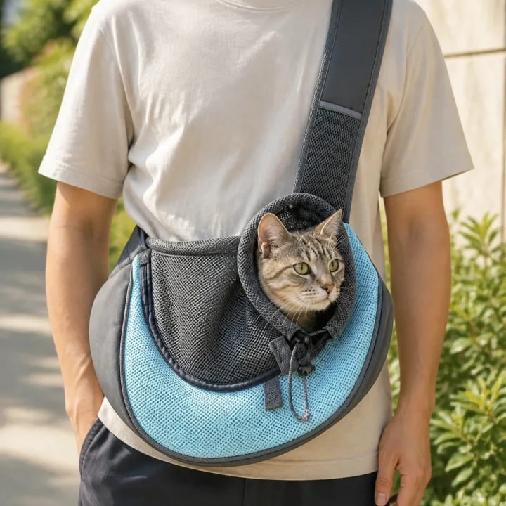 Sac bandoulière Aéro en situation