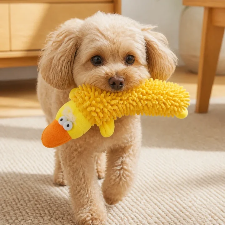 Peluches chenille Compagnons en situation