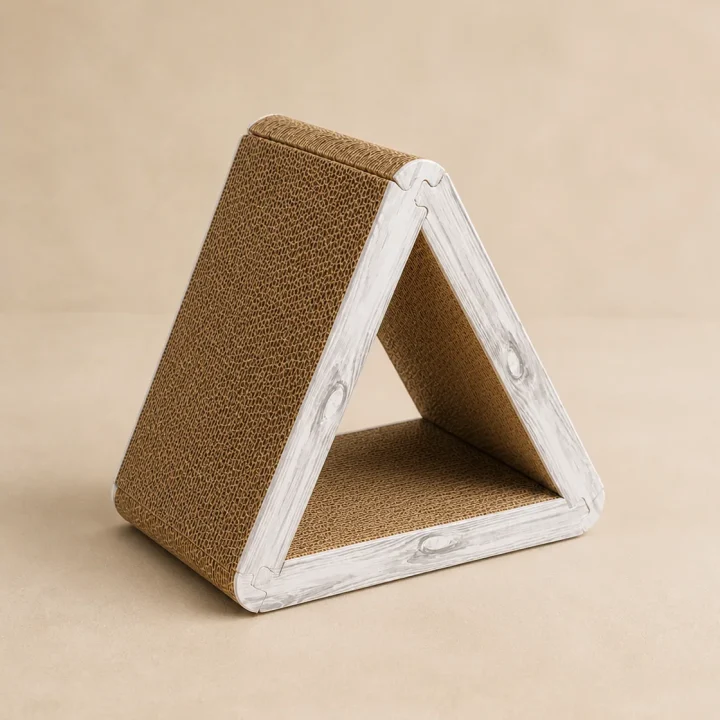 Cabane griffoir triangle Alba – vue produit