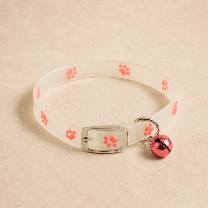 Collier lumineux Luma — rose corail