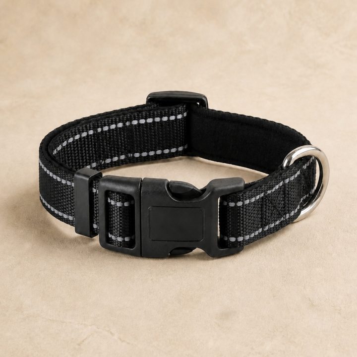 Collier réfléchissant Éclipse — noir