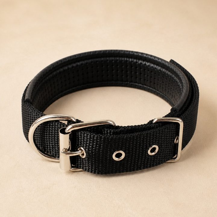 Collier rembourré Rando — noir