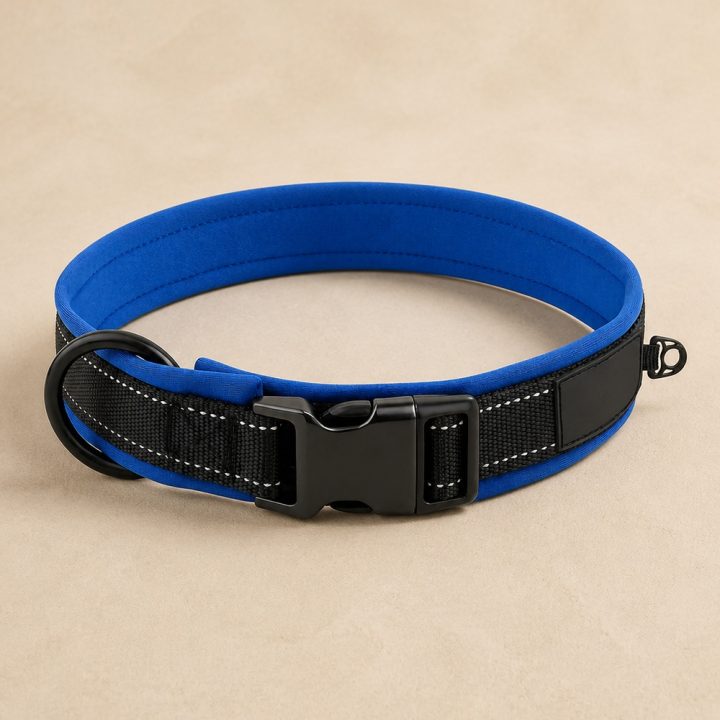 Collier sport personnalisé Trail — bleu