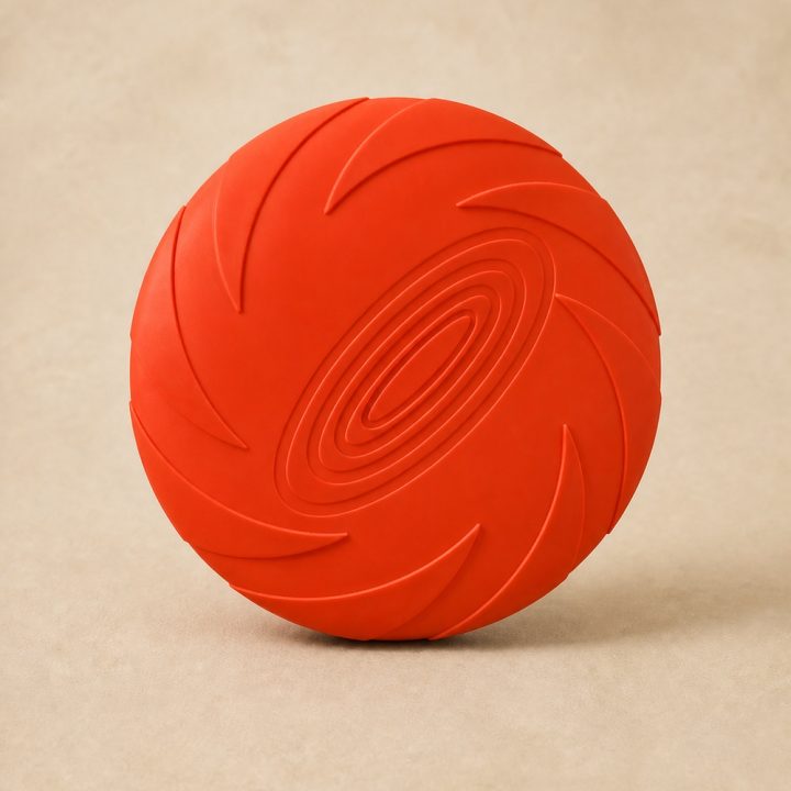 Frisbee souple Orbite — Rouge