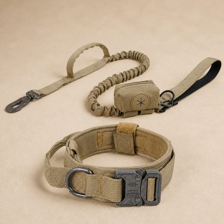 Laisse tactique Mistral — sable