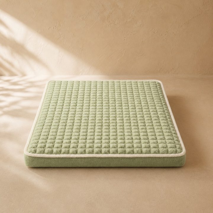 Matelas lavable Saulaie — photographie Museau Club