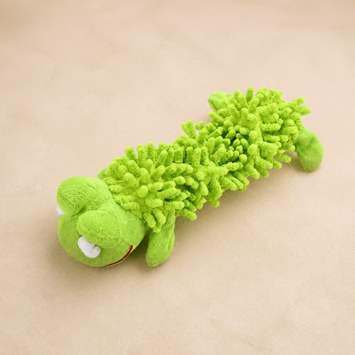 Peluches longues Frimas — Crocodile
