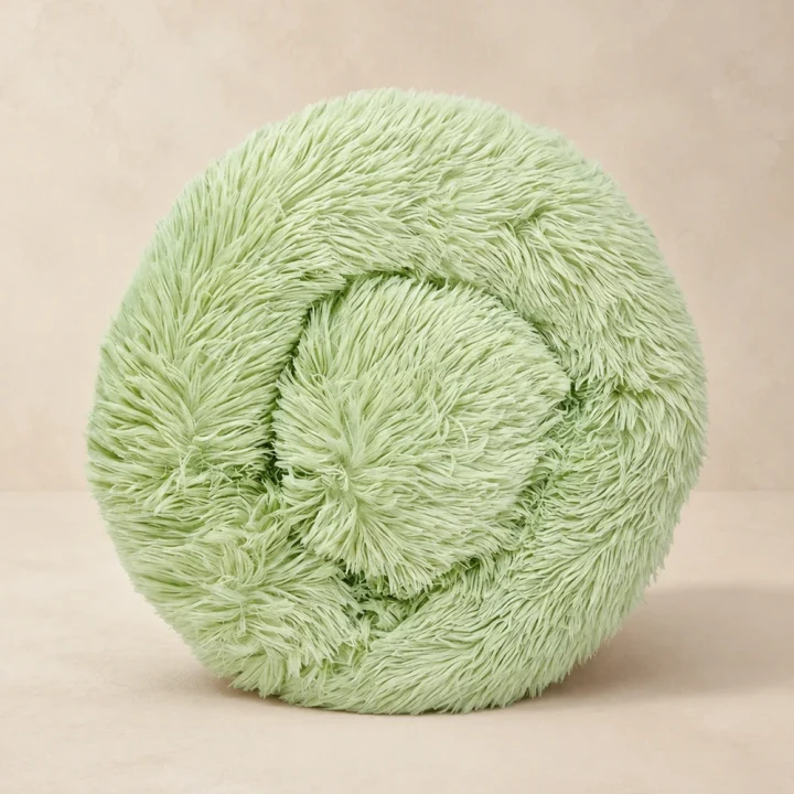 Panier fleur Rosace coloris Sauge Museau Club