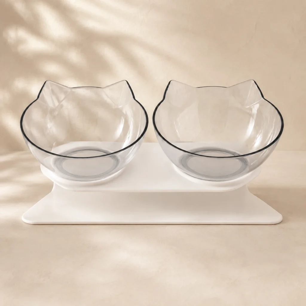 Duo transparent Silhouette sur fond crème, photographie de présentation Museau Club