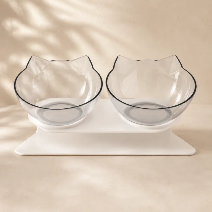 Duo transparent Silhouette sur fond crème, photographie de présentation Museau Club